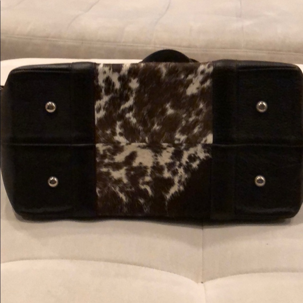 Ala Pilar dark brown leather tote bag - Picture 5 of 8
